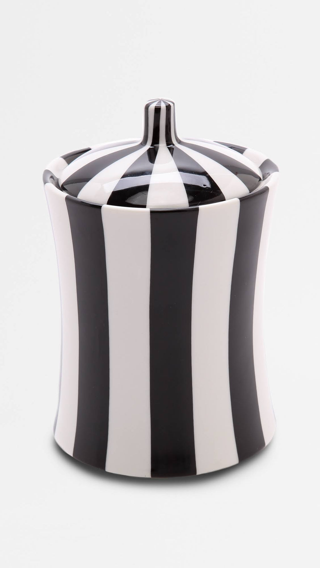 Black/White Glitter Canister Z32206
