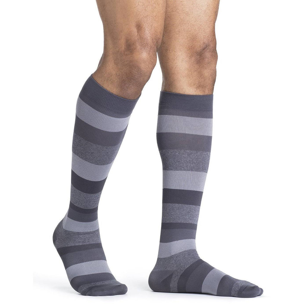 Microfiber Calf High Compression Socks H4931