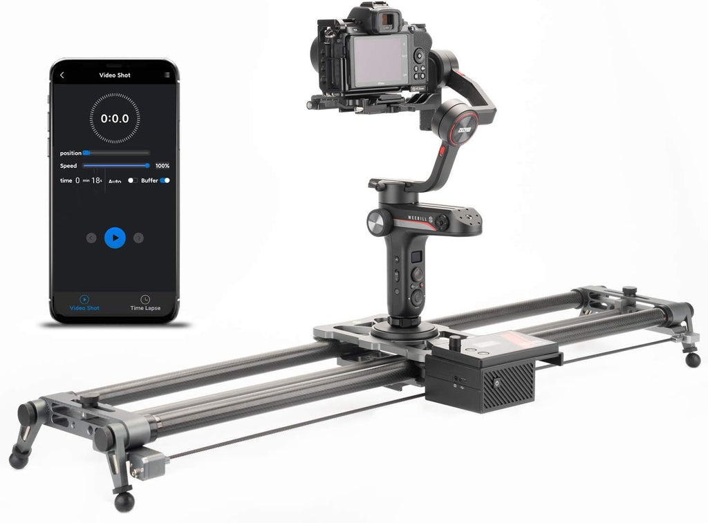 Motorized Camera Slider 60cm Carbon Fiber with APP Control N9567