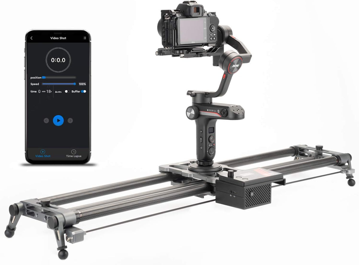 Motorized Camera Slider 60cm Carbon Fiber with APP Control N9567