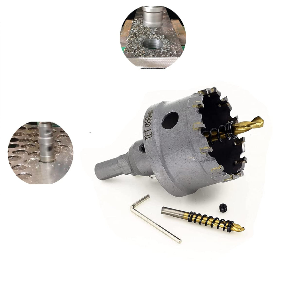10Pcs Tungsten Carbide Tipped Hole Saw Set H141