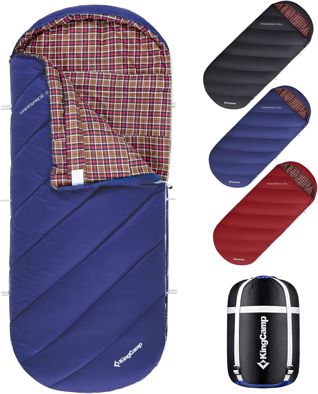 100% Cotton Flannel XL Sleeping Bag G90331