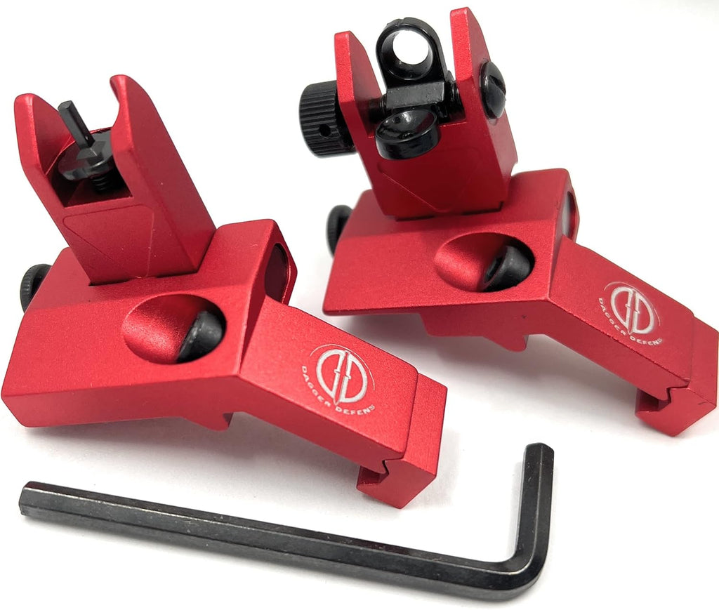 V2-45 Degree Flip Up Sights, Canted Back Up Iron Sights A38887