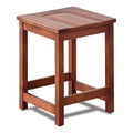 Solid Wood Counter Height Stool Dark Walnut Finish M735560
