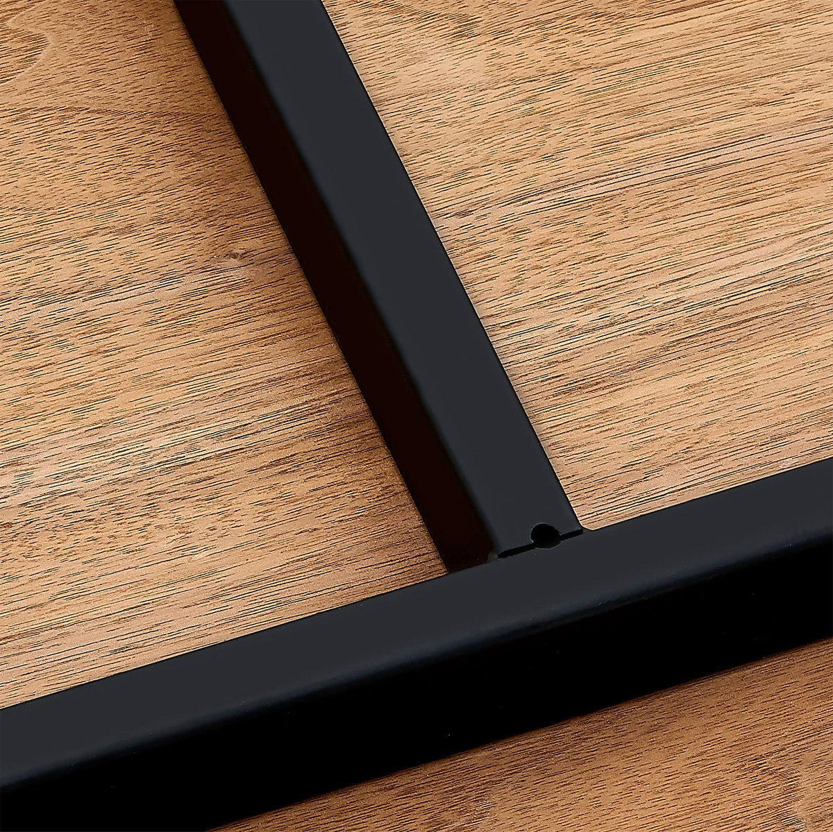 Walnut and Metal Dining Table N582952