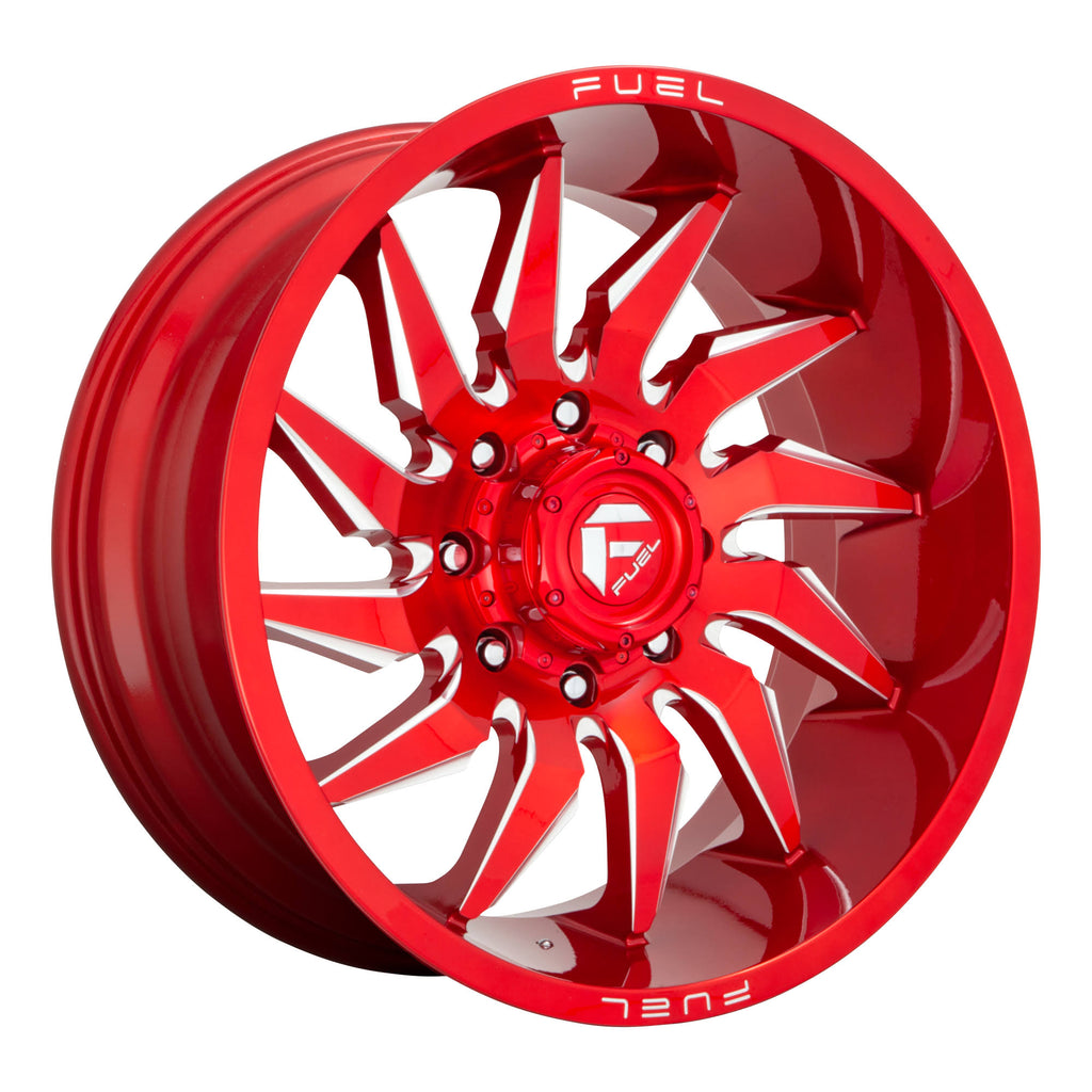 Candy Red Milled 20x9 8x165.1 20mm Wheel W75274