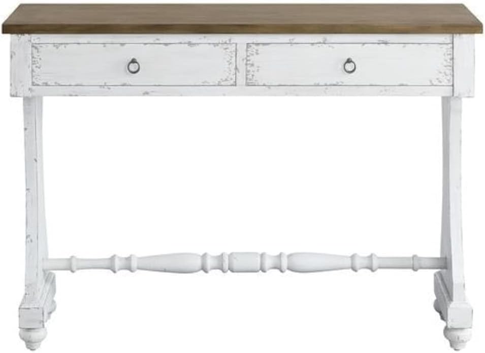 Antique White Console Table W566708