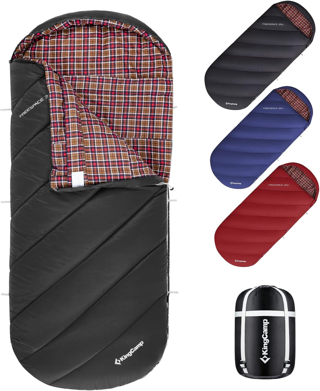 100% Cotton Flannel XL Sleeping Bag G90331