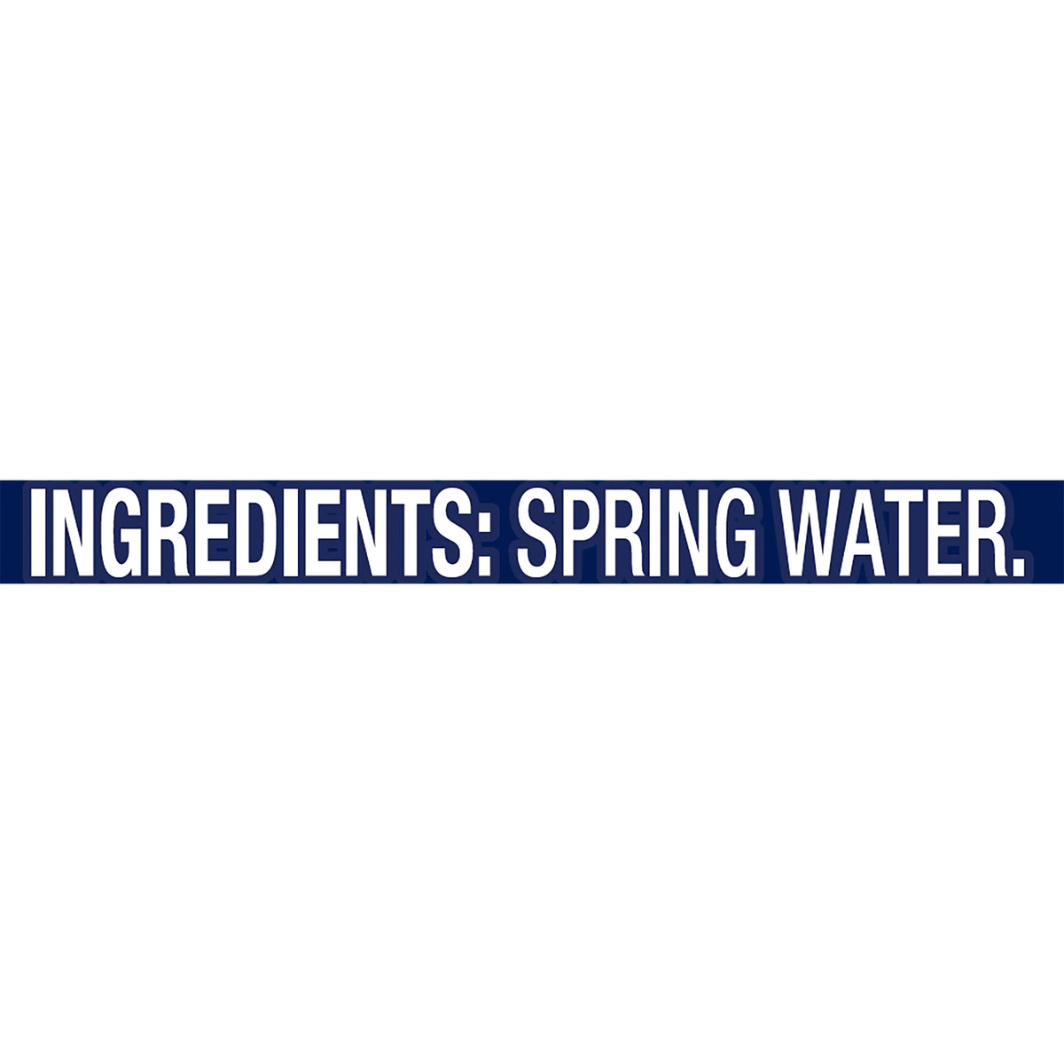 16.9-ounce Natural Spring Water Plastic Bottles (Pack of 28) U158