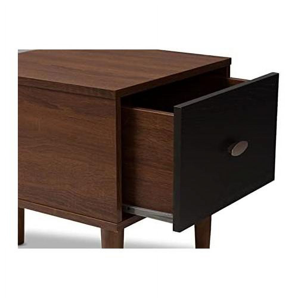 Brown Fabric Shoe Rack Cabinet Q554