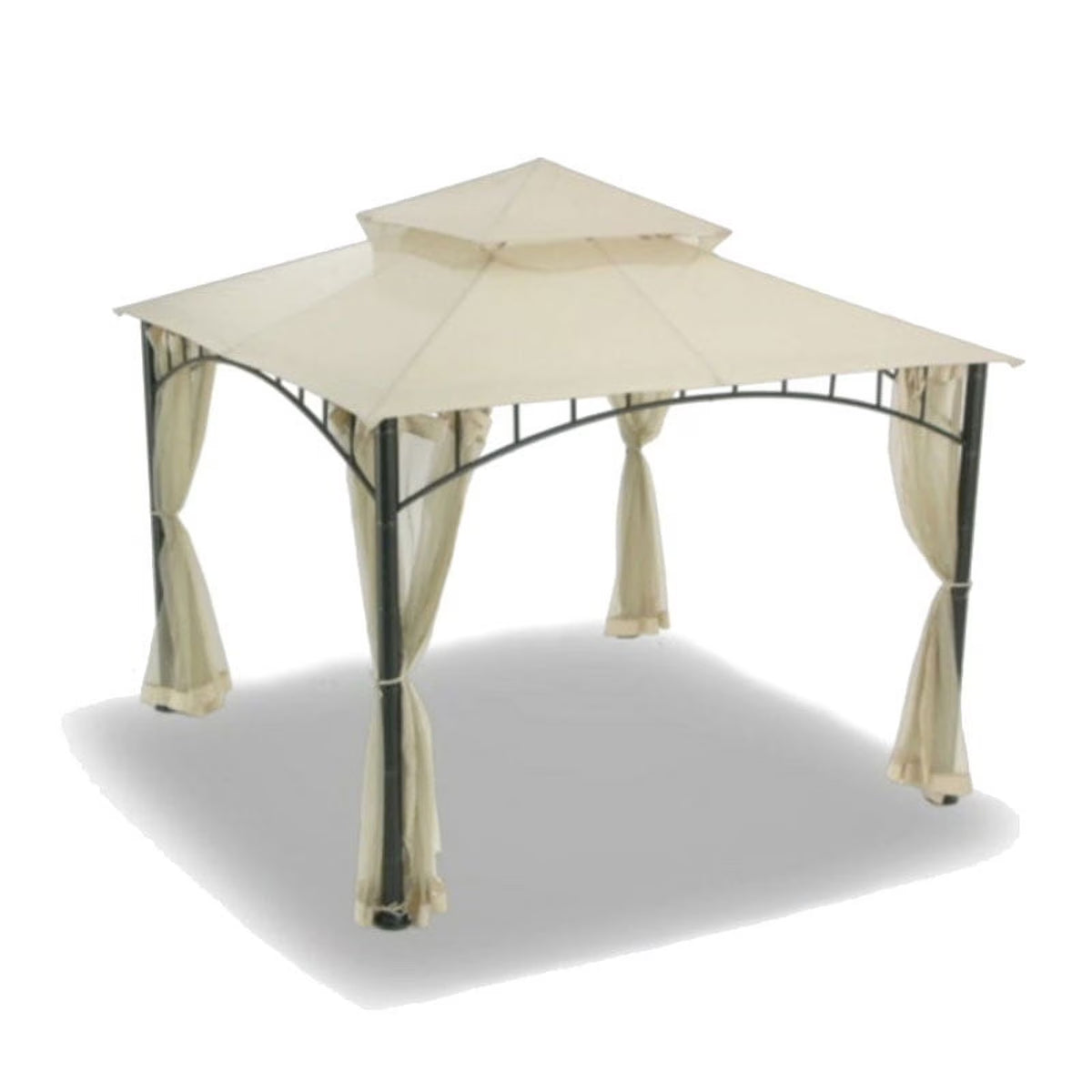 Replacement Canopy Top and Netting Set for Gazebo Q2912