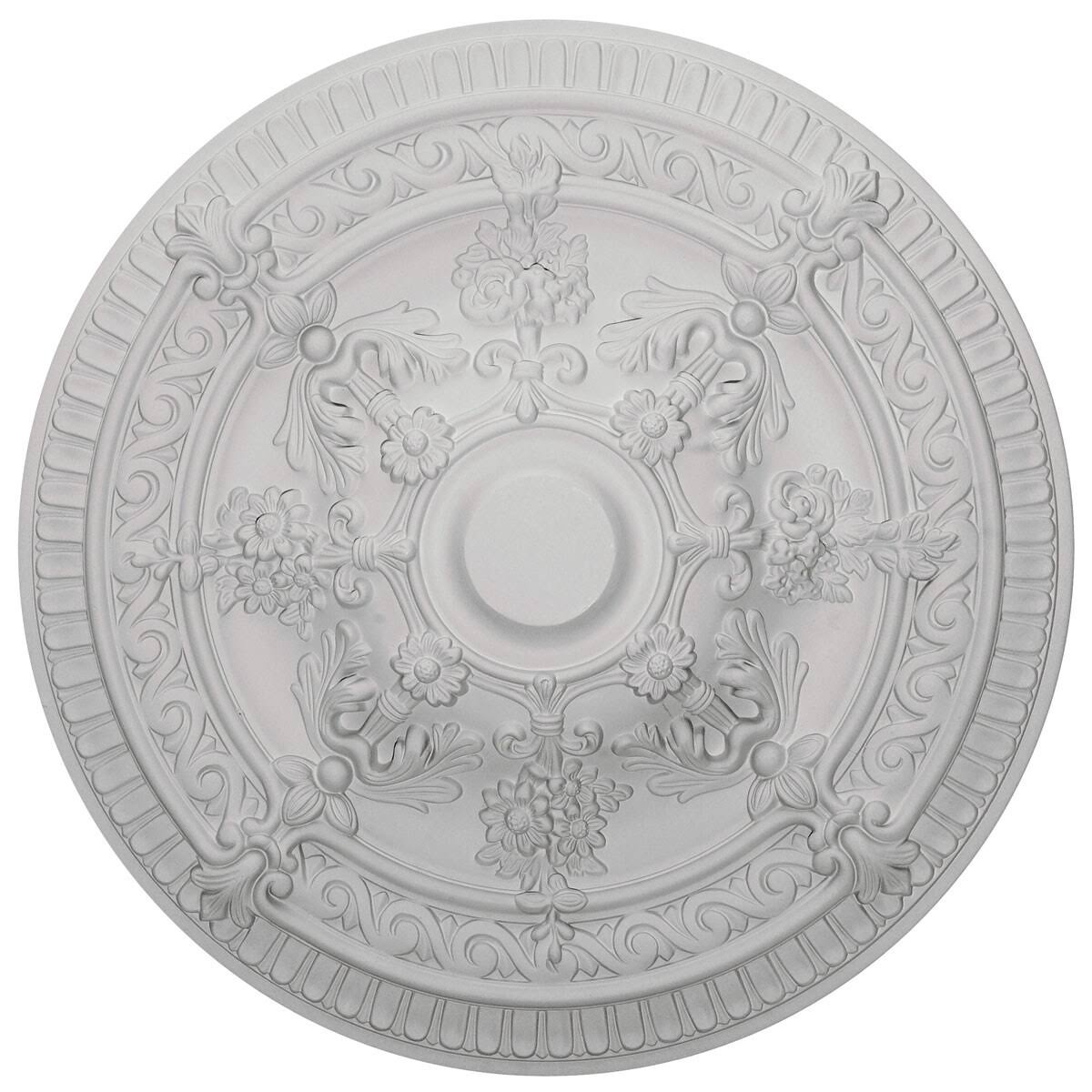 26x22OD x 3x22P Hand-Painted Ceiling Medallion J52998
