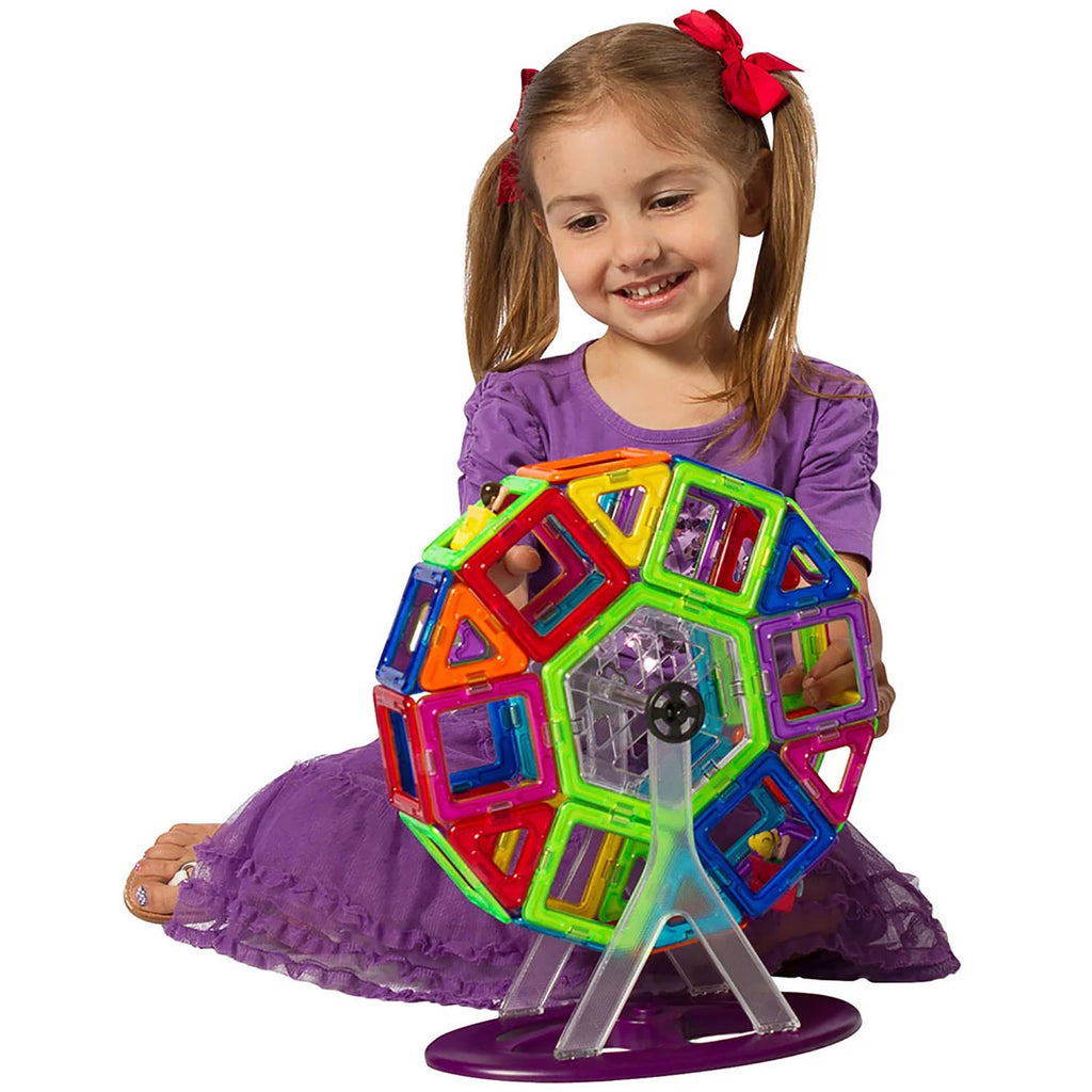46 Pieces Magnetic Tiles Set F214267