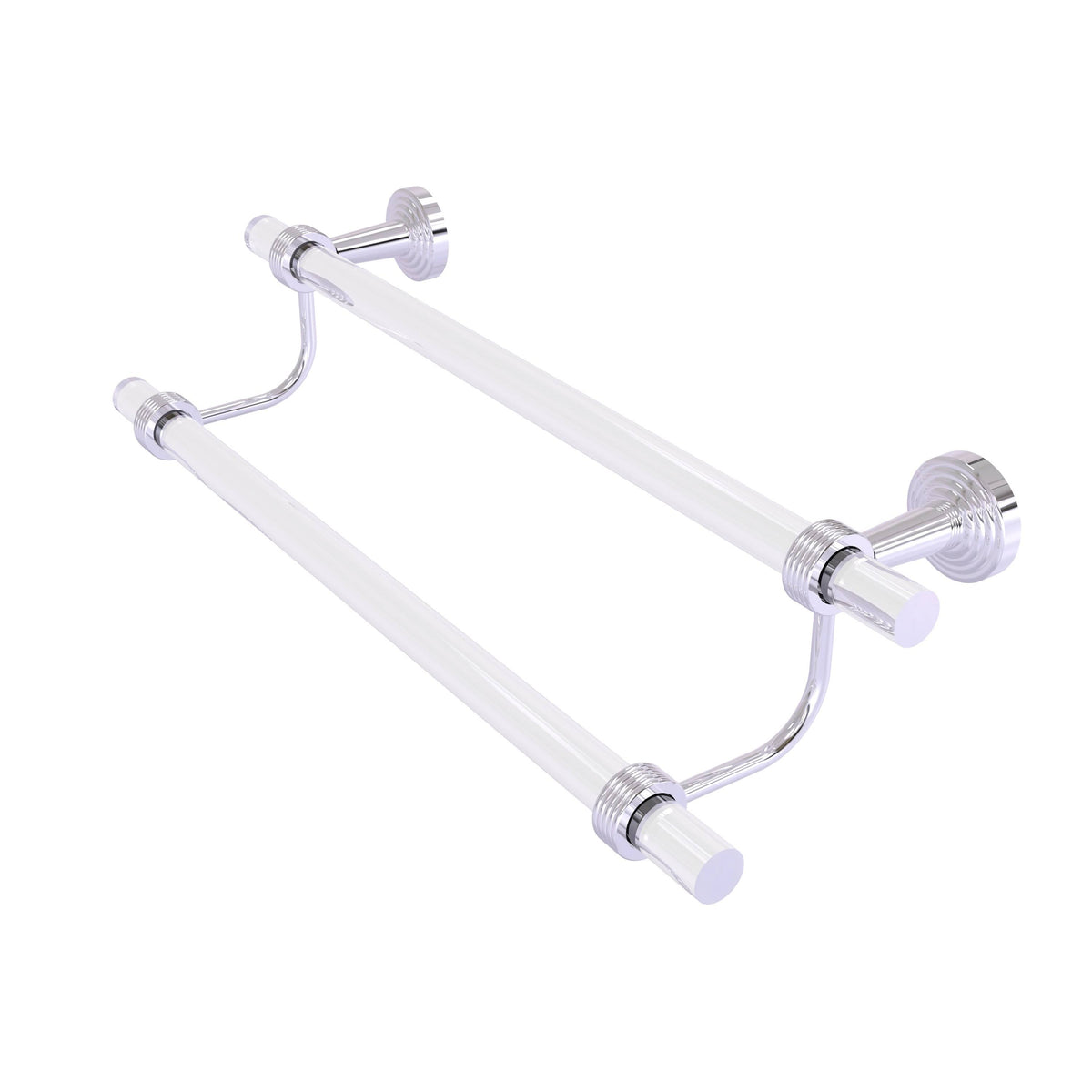 Antique Pewter Double Towel Bar S600