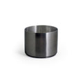 Matte Black Brushed Stainless Steel Round Ramekin V9893