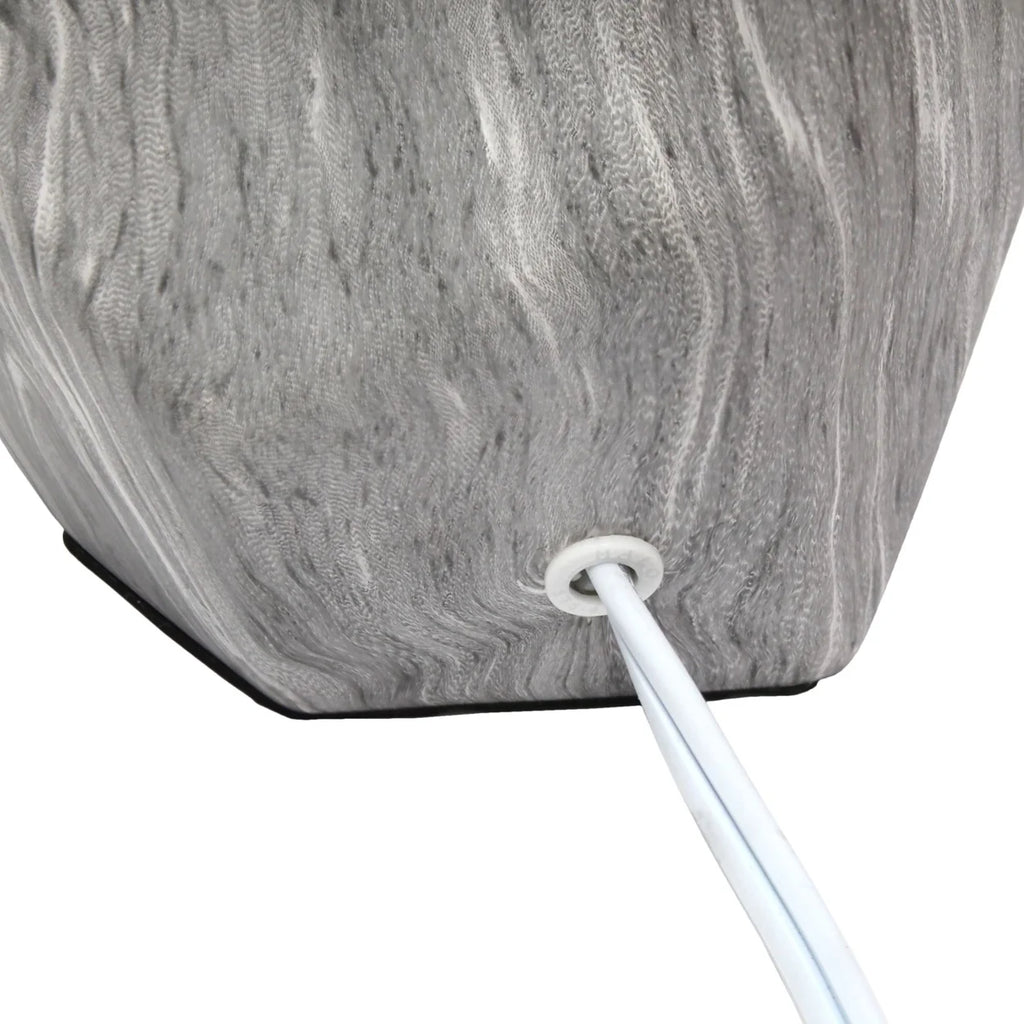 Aqua and Brown Table Lamp L520