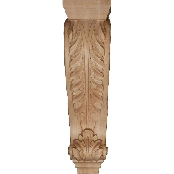 Medium Jumbo Acanthus Wood Corbel, Walnut Y8653
