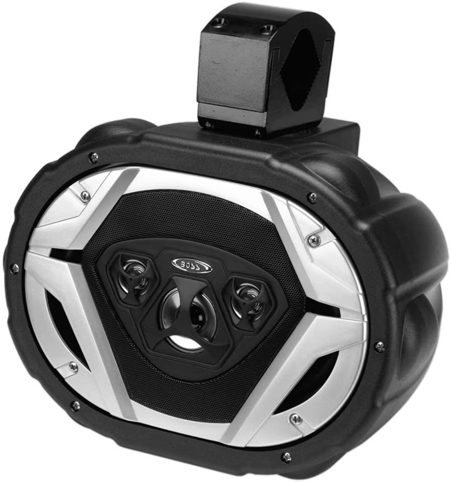 6x9 550W 4-Way Marine Wake Tower Speaker System O827