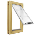 Tan Medium Single Flap Pet Door S852